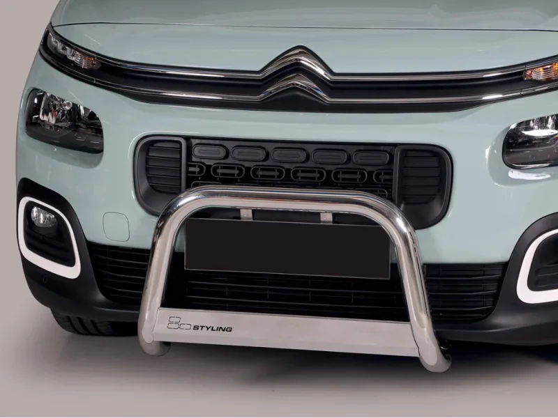 Defensa central Inox 63mm con CE BERLINGO MULTISPACE 2018-
