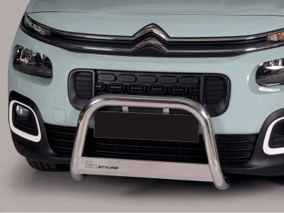 Defensa central Inox 63mm con CE BERLINGO MULTISPACE 2018-