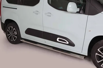 Estribos tubo Inox ovalados con pisantes BERLINGO MULTISPACE 2018-