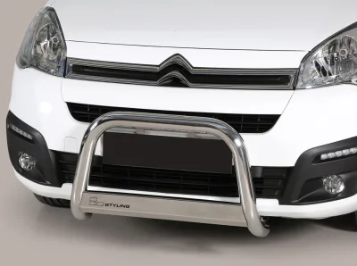 Defensa central Inox 63mm con CE BERLINGO 2015-2018