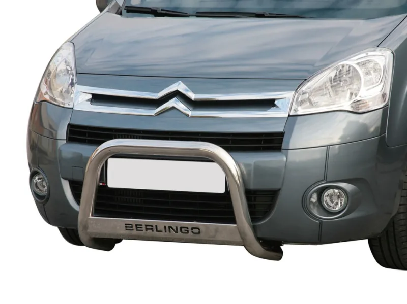 Defensa central Inox 63mm con CE BERLINGO 2015-2018