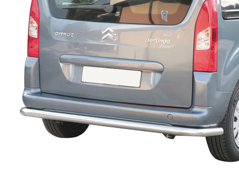 Protector tubo Inox 63mm paragolpes trasero BERLINGO 2008-2018