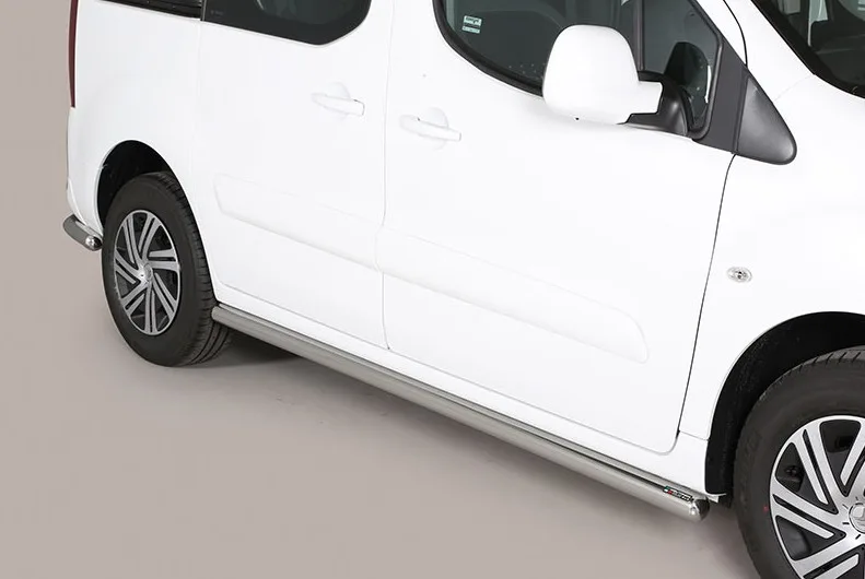 Estribos tubo Inox 63mm BERLINGO 2008-2018