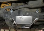 Protección diferencial delantero N4 6mm TOYOTA HDJ80