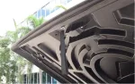 Tapa plana AEROKLAS ABS Negro MITSUBISHI L200 D.C. 2019-