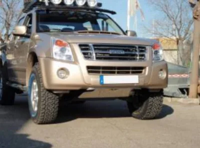 Protección delantera N4 8mm ISUZU D-MAX 2007-2012