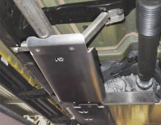 Protección silencioso central N4 6mm JEEP WRANGLER JL gasolina
