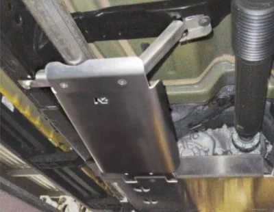 Protección silencioso central N4 6mm JEEP WRANGLER JL gasolina