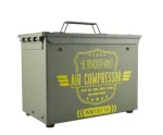 Compresor portátil 12v 150l/min tipo Militar