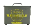 Compresor portátil 12v 150l/min tipo Militar