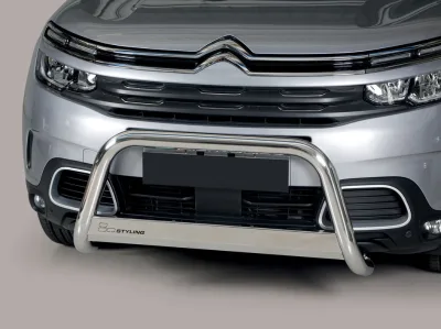 Defensa central Inox 63mm con CE C5 AIRCROSS 2019-