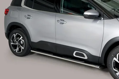 Estribos tubo Inox ovalados con pisantes C5 AIRCROSS 2019-