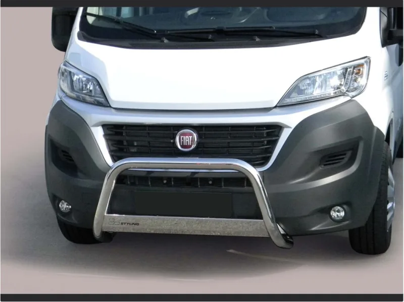 Defensa central Inox 63mm con CE DUCATO 2014-2024