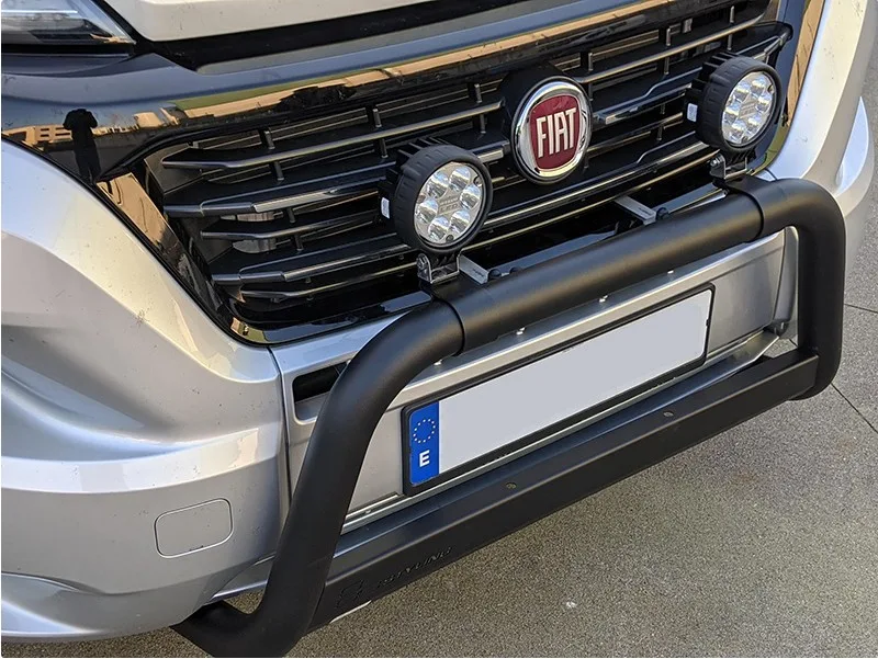 Defensa central Inox 63mm con CE DUCATO 2014-2024