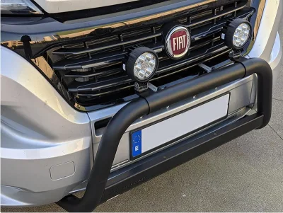 Defensa central Inox 63mm con CE DUCATO 2014-2024