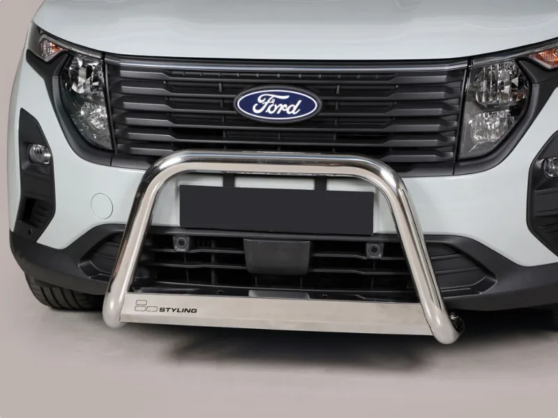Defensa central Inox 63mm con CE TRANSIT COURIER 2024-