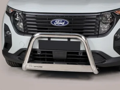 Defensa central Inox 63mm con CE TRANSIT COURIER 2024-
