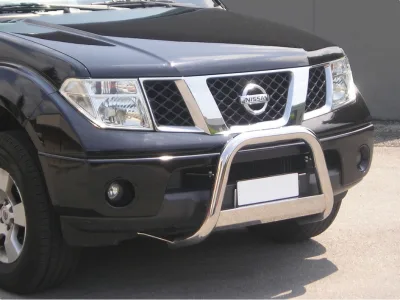 Defensa central Inox 63mm con CE PATHFINDER/NAVARA D40 2005-2010