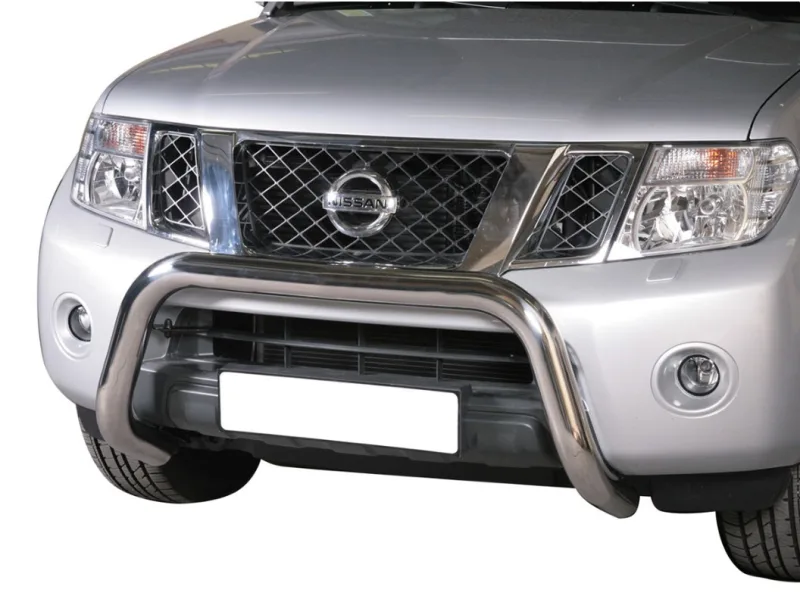 Defensa central Inox 76mm CE NAVARA D40 2010-