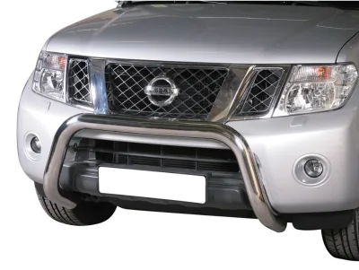 Defensa central Inox 76mm CE NAVARA D40 2010-