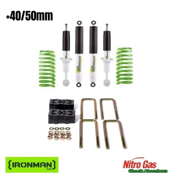 Kit suspensión ECO +40/50mm NISSAN NAVARA D40