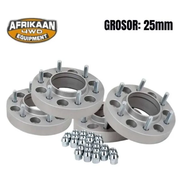 Separadores de rueda AFRIKAAN 25mm MITSUBISHI MONTERO V60/80/L200 2006-