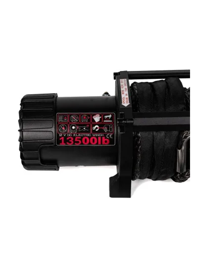 Cabrestante 13500lbs AFRIKAAN ECO 12v con cable sintético