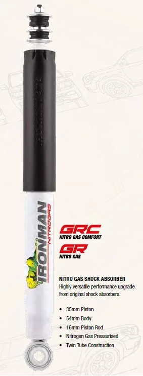 Amortiguado trasero NITRO GAS